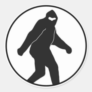 Sticker Bigfoot (rond) classique