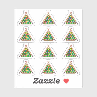 Sticker Billard Jour de la piscine Ball Exercice Bujo Plan