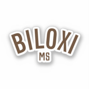 Sticker Biloxi, Mississippi
