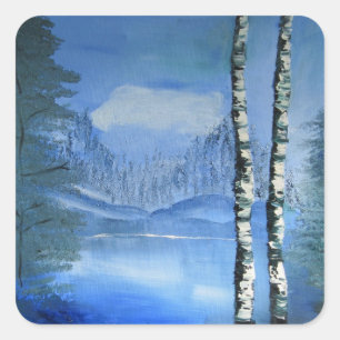 Sticker Birch Tree