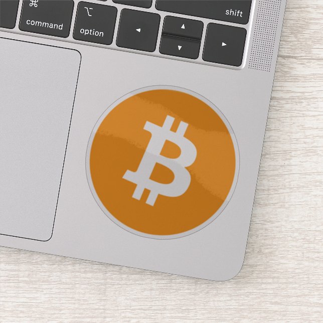 Sticker Bitcoin (Détail)