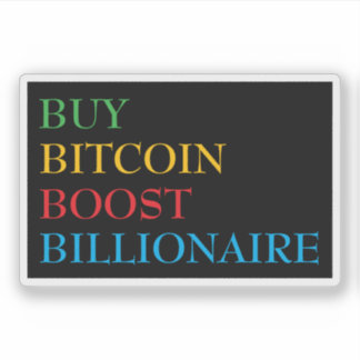 Sticker Bitcoin crypto