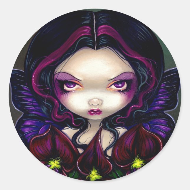 Sticker "Black Orchid Fairy" (Devant)