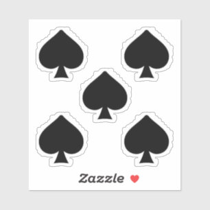 Sticker Black Spade Thunder_Cove