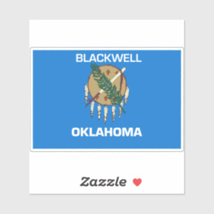 Sticker Blackwell Oklahoma