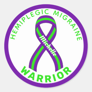 Sticker blanc Hemiplegic Migraine