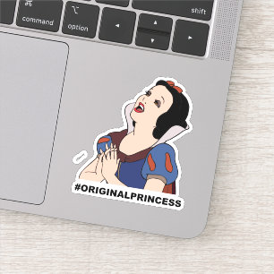 Sticker Blanche   #Princesse d'origine