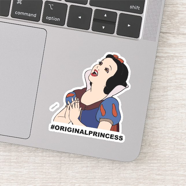 Sticker Blanche | #Princesse d'origine (Détail)