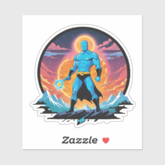 Sticker bleu du Nord10