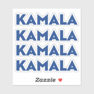 Sticker Bleu "Kamala"