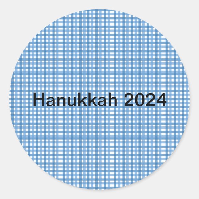 Sticker bleu plat de base/Sceau d'enveloppe (Devant)