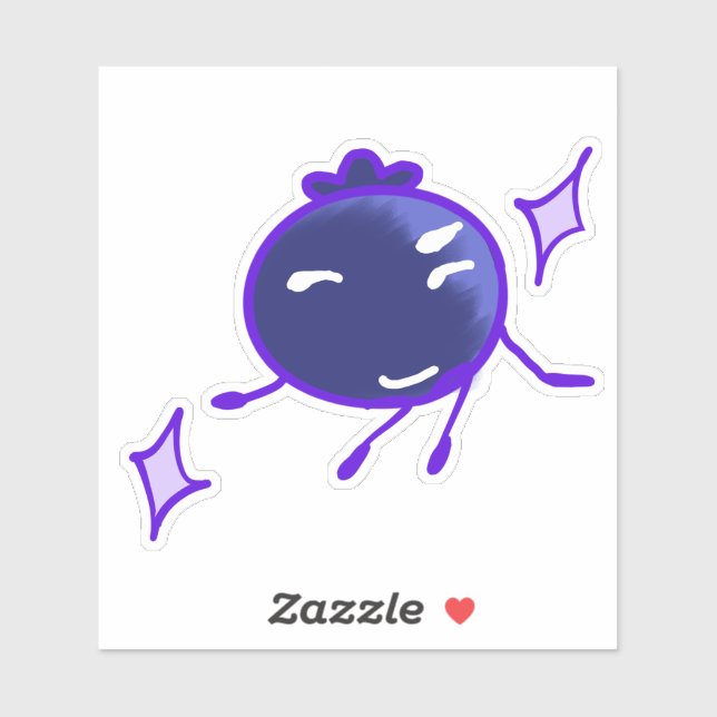 Sticker Bleus (Feuille)