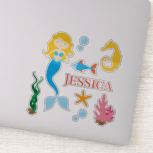 Sticker Blond Mermaid Sea Pack