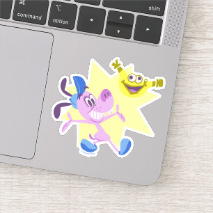 Sticker Bloofy et Pouchy