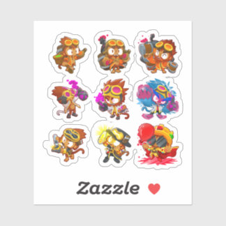 Sticker bloons td 6