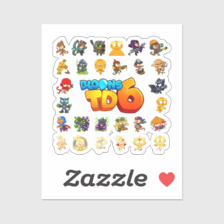 Sticker bloons td 6