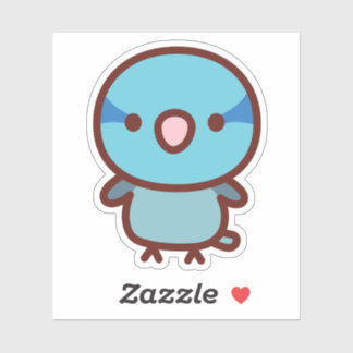Sticker Blue male Pacific parrotlet