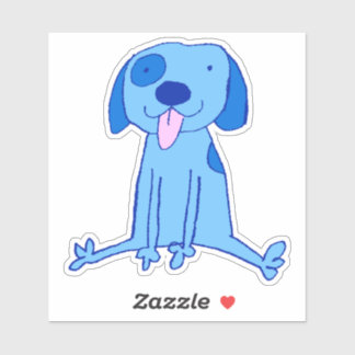 Sticker Bluedog Jefferson (Démocrate du chien bleu)