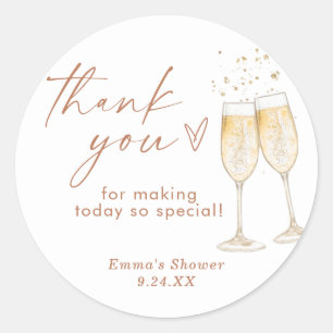 Sticker Boho Merci Favor