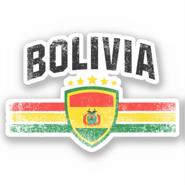 Sticker Bolivie (Recto)