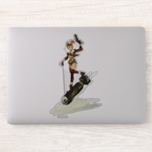 Sticker Bombes de Harley Quinn de pin-up