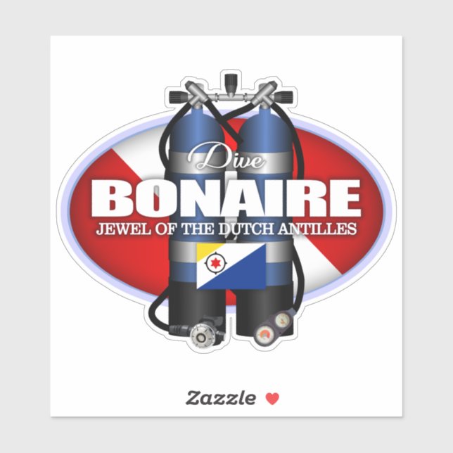 Sticker Bonaire (ST) (Feuille)