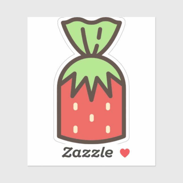 Sticker bonbon-4 (Feuille)