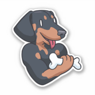 Sticker Bonelifter Dachshund