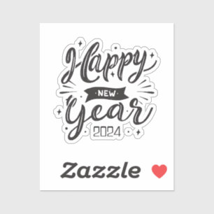 Sticker Bonne année 2024