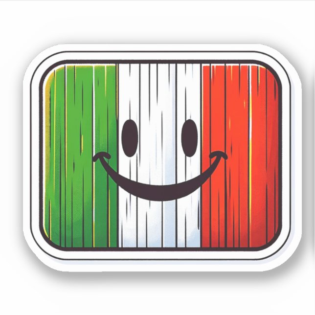 STICKER BONNE ITALIE (Devant)