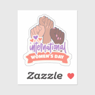 Sticker Bonne Journée internationale de la femme