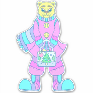 Sticker Bonne Ours