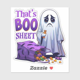 Sticker Boo-Hoo-lloween C'est Boo Sheet