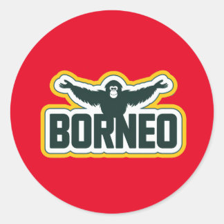 Sticker Borneo