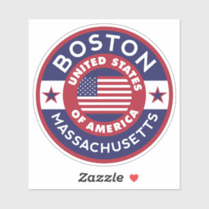 Sticker BOSTON, Massachusetts