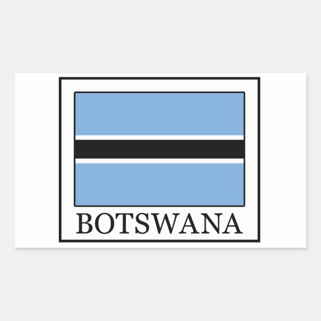 Sticker Botswana (Devant)