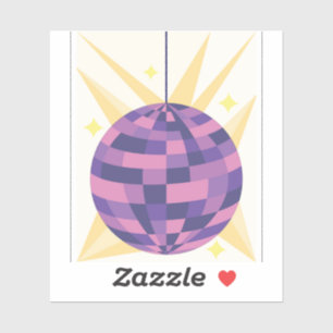 Sticker Boule Disco