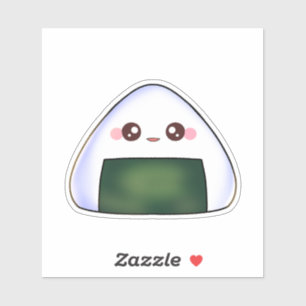 Sticker Boule japonaise de riz Onigiri
