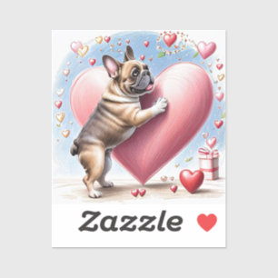Sticker Bouledogue français Megacolon Bouledogue Français