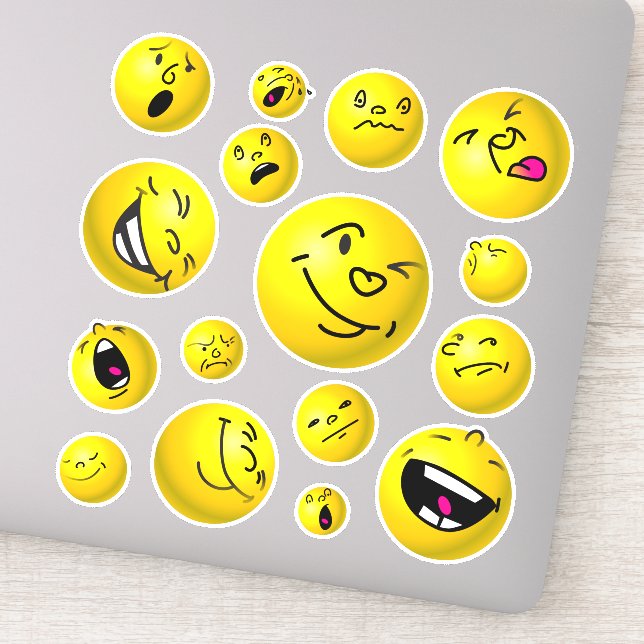 Sticker Boules Emoji (Détail)