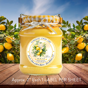 Sticker Bouquet de citron curd fait maison