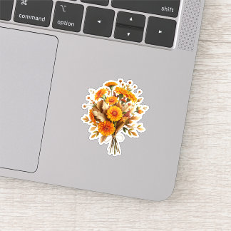 Sticker Bouquet floral d'automne