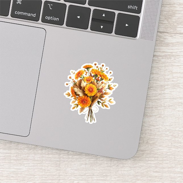 Sticker Bouquet floral d'automne (Détail)