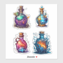 Bouteilles de potion magique