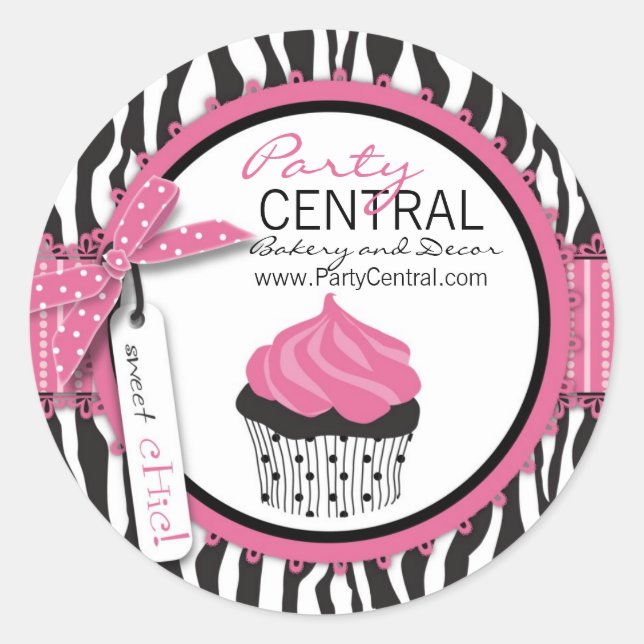 Sticker Boutique Chic Business (Devant)