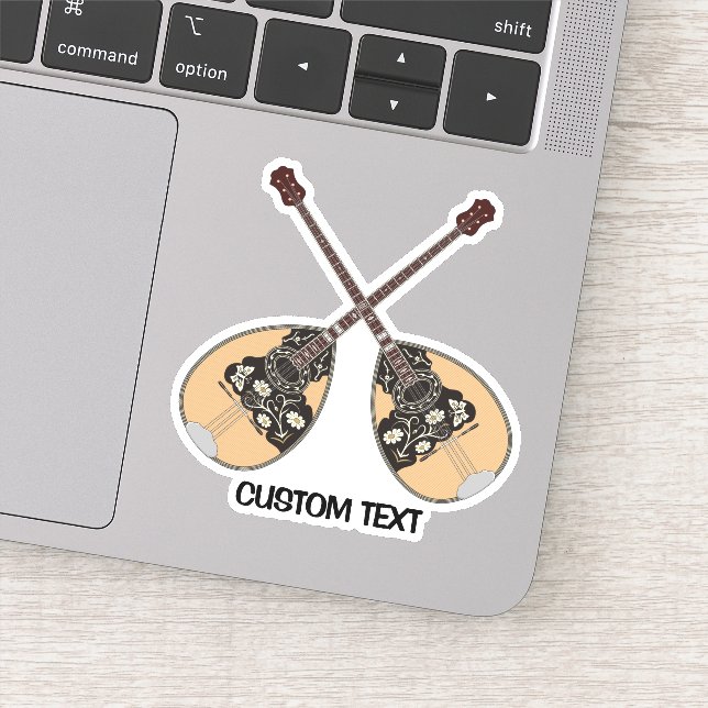 Sticker Bouzouki (Détail)
