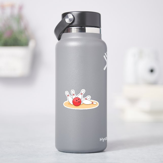 Sticker Bowling Ball Stritles (HydroFlask)