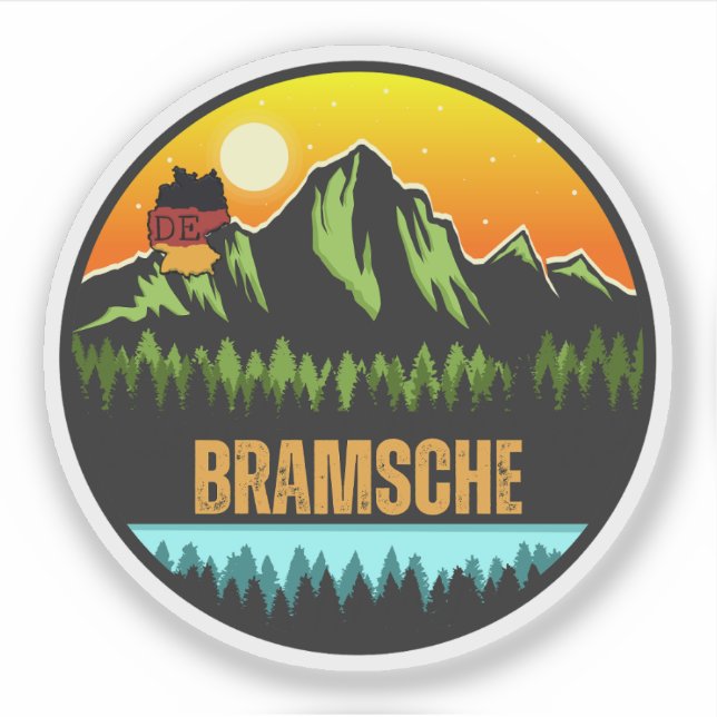 Sticker Bramsche, Allemagne (Devant)