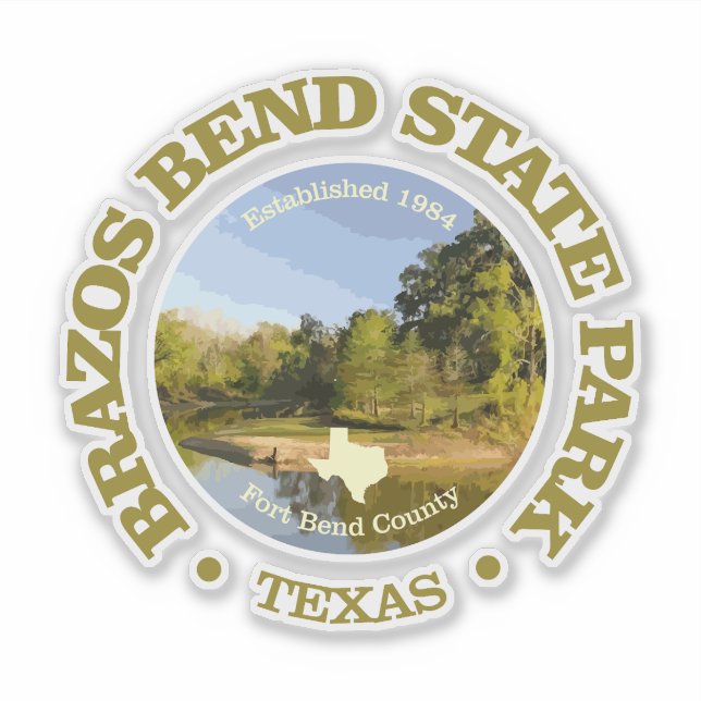 Sticker Brazos Bend SP (Devant)