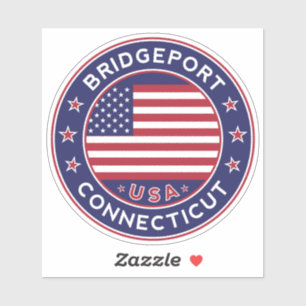 Sticker Bridgeport Connecticut, Bridgeport